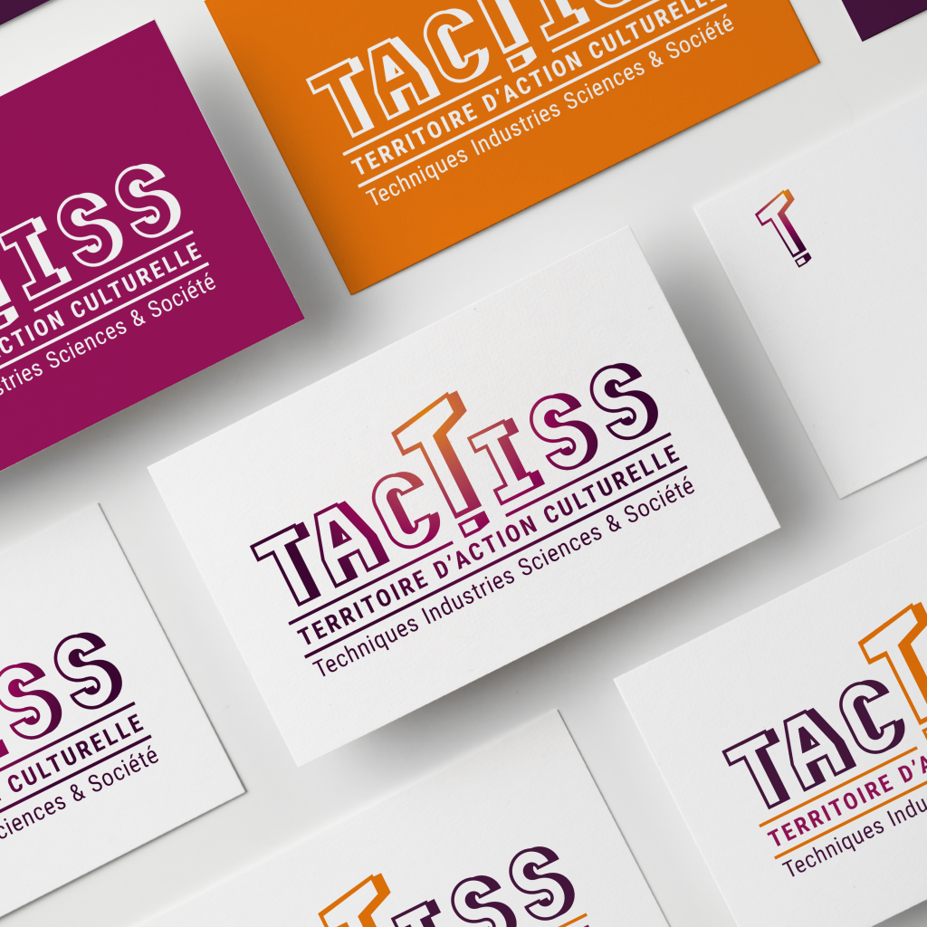 Mock up logo Association TACTISS par Studio Lupi